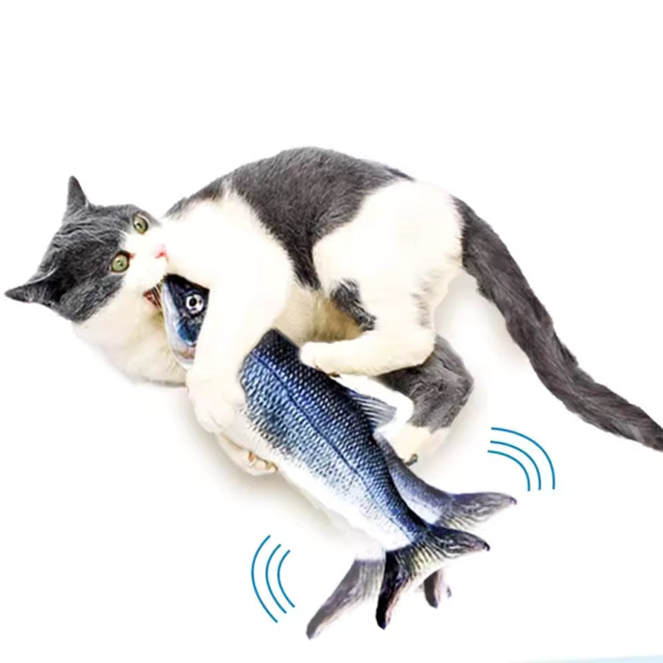 Electronic Cat Fish Toy (Flopping)
