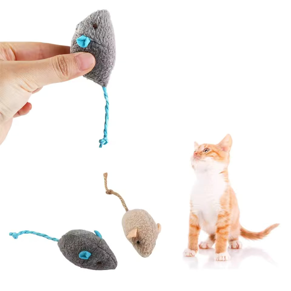 Catnip Filled Plush Mouse Toy
