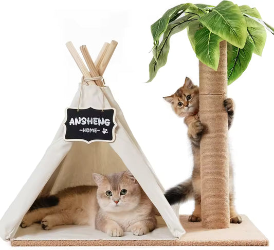 Cat Teepee Tent Bed