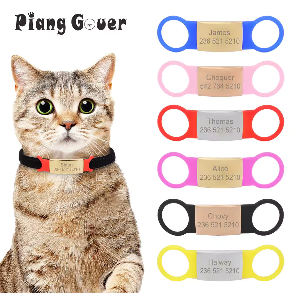 Cat ID Tag (Personalized Style)