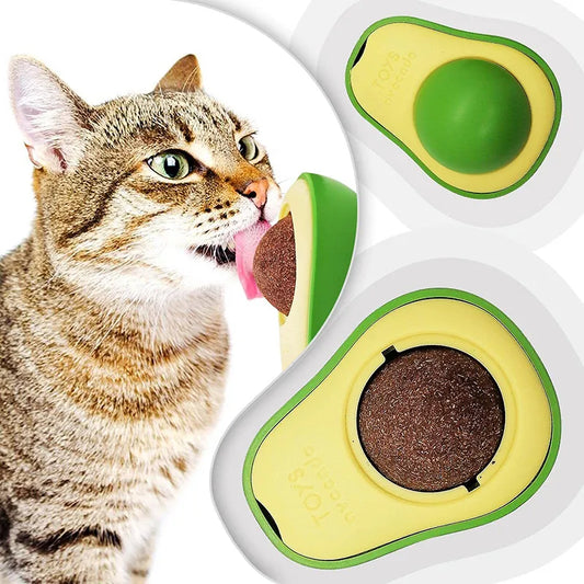Catnip-Filled Avocado Toy