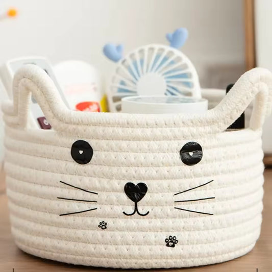 Cat Toy Storage Basket